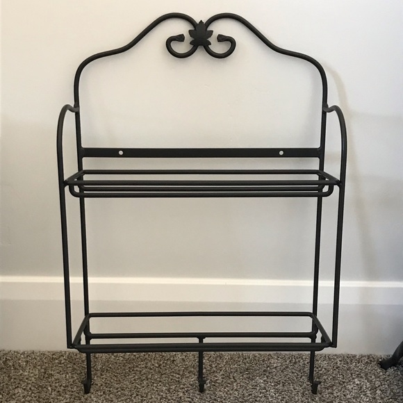 Longaberger Wall Decor Longaberger Black Wrought Iron 2 Tier
